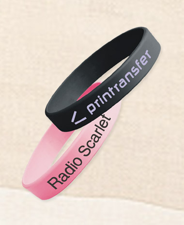 βραχιολια σιλικόνης - εκτύπωση